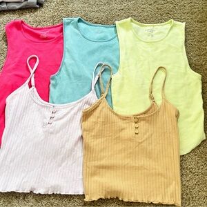 American Eagle Tank Tops - Set of 5